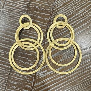 Elegant Gold Hoop Earrings